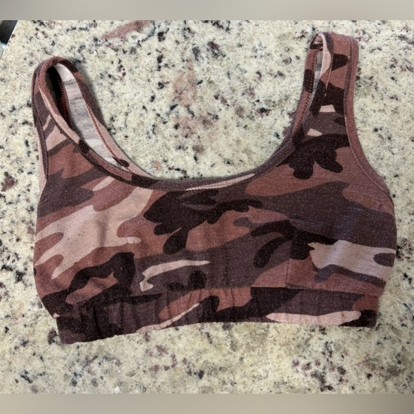 Fashion Nova Cadet Cassie Bra - Camo Pink - Picture 2 of 3